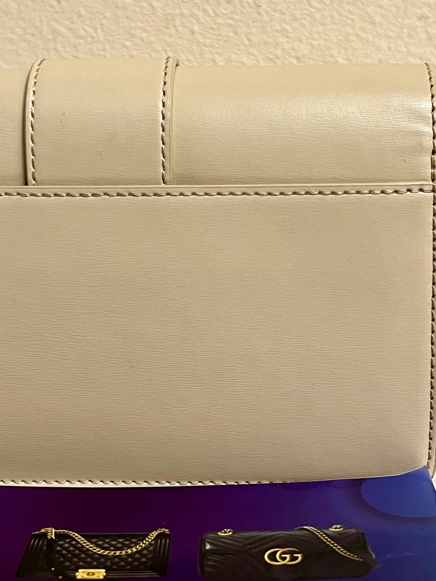 MCM Tracy Laurel Leather Chain Crossbody.