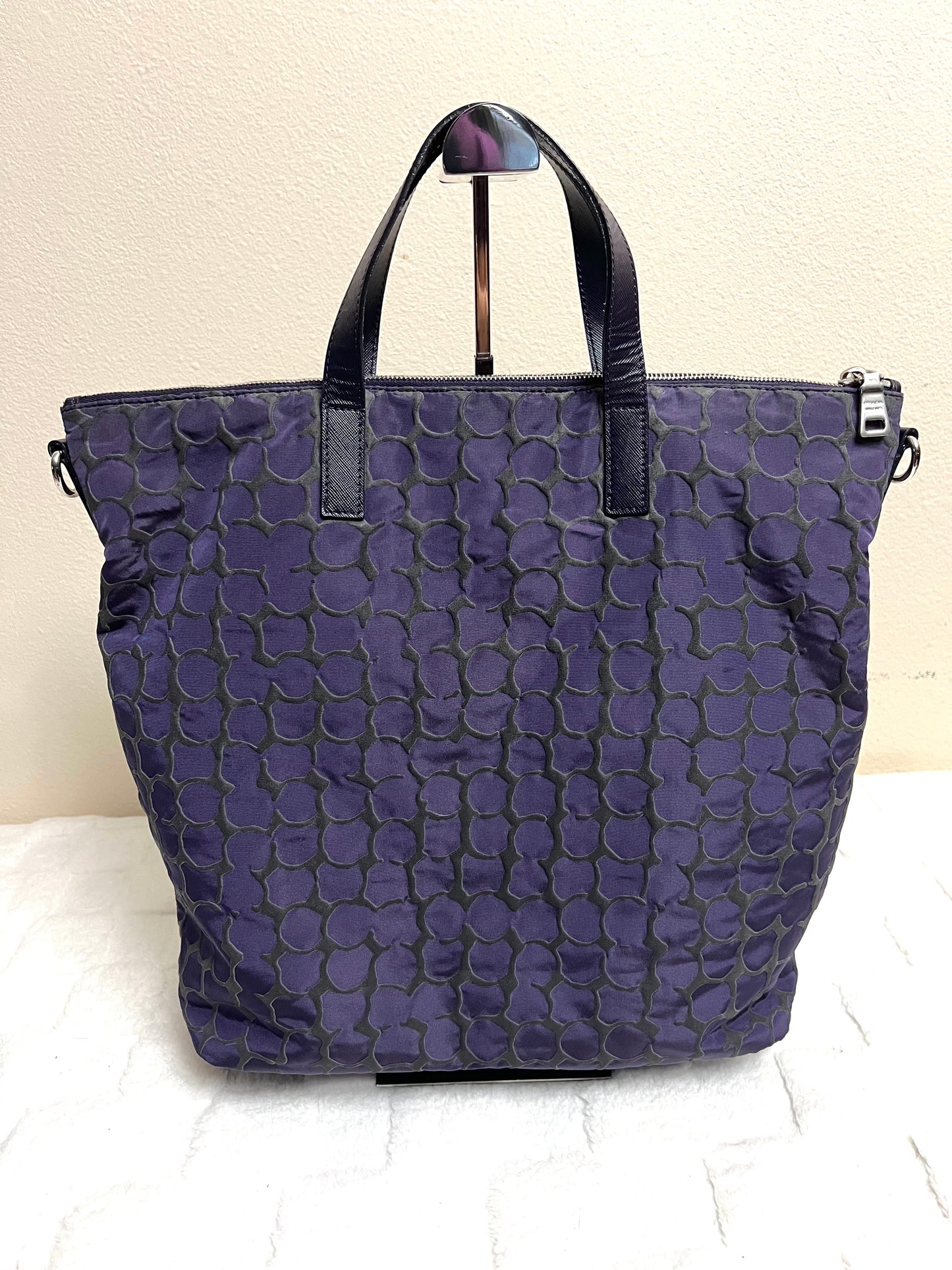 P_R_A_D_A TOTE PURPLE
