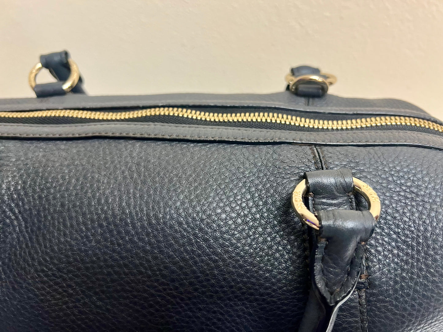 MCM BOSTON SOFT LEATHER