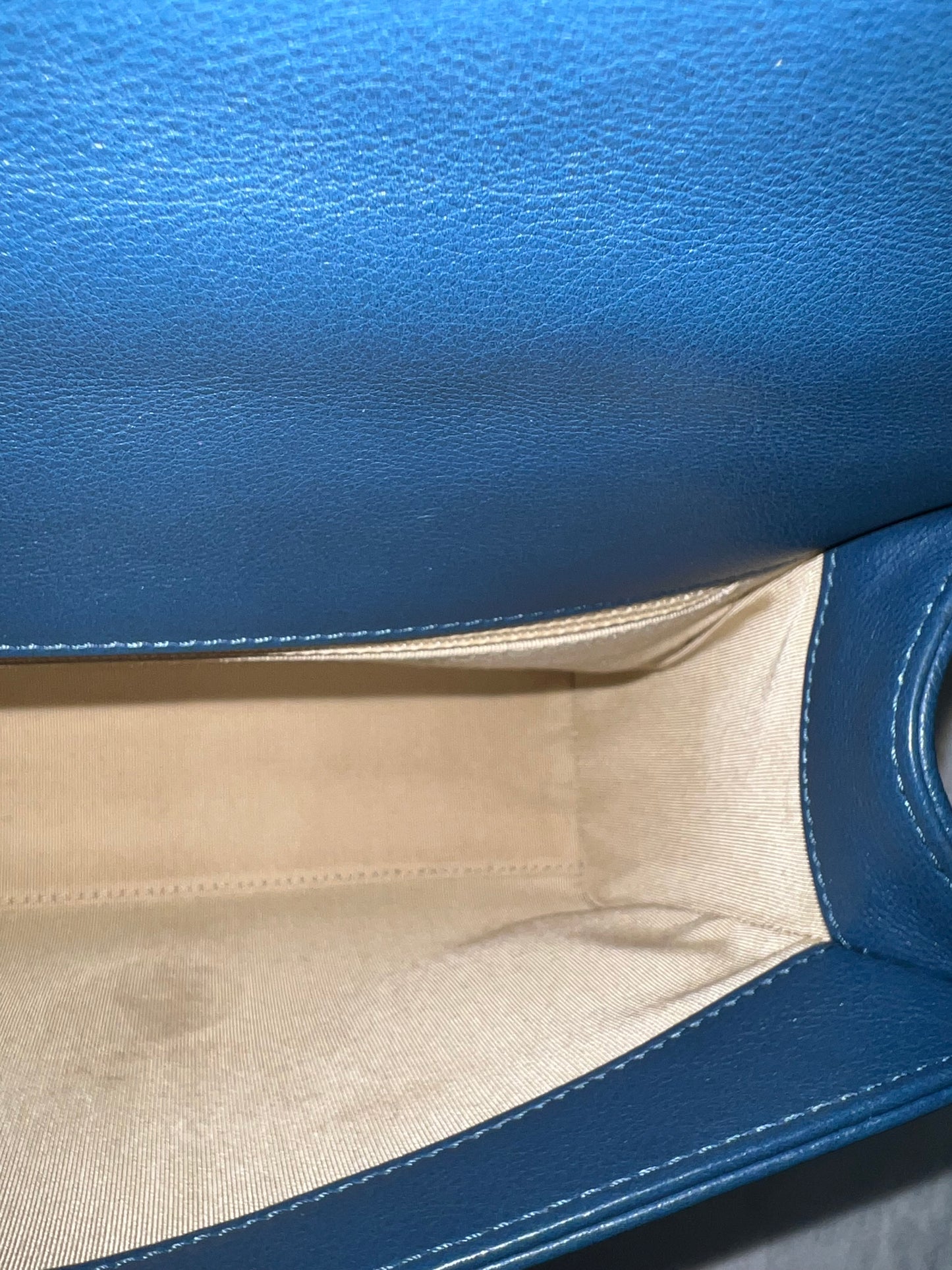LABEL CLICK FLAP BLUE