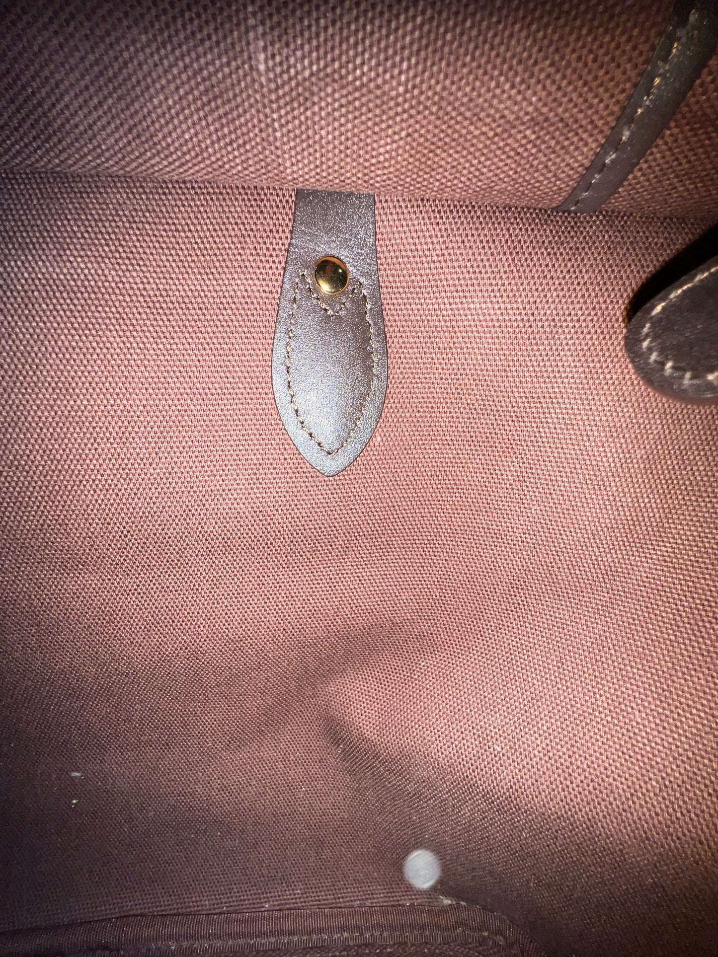 MCM CHOCO TOTE W/ BONE MM