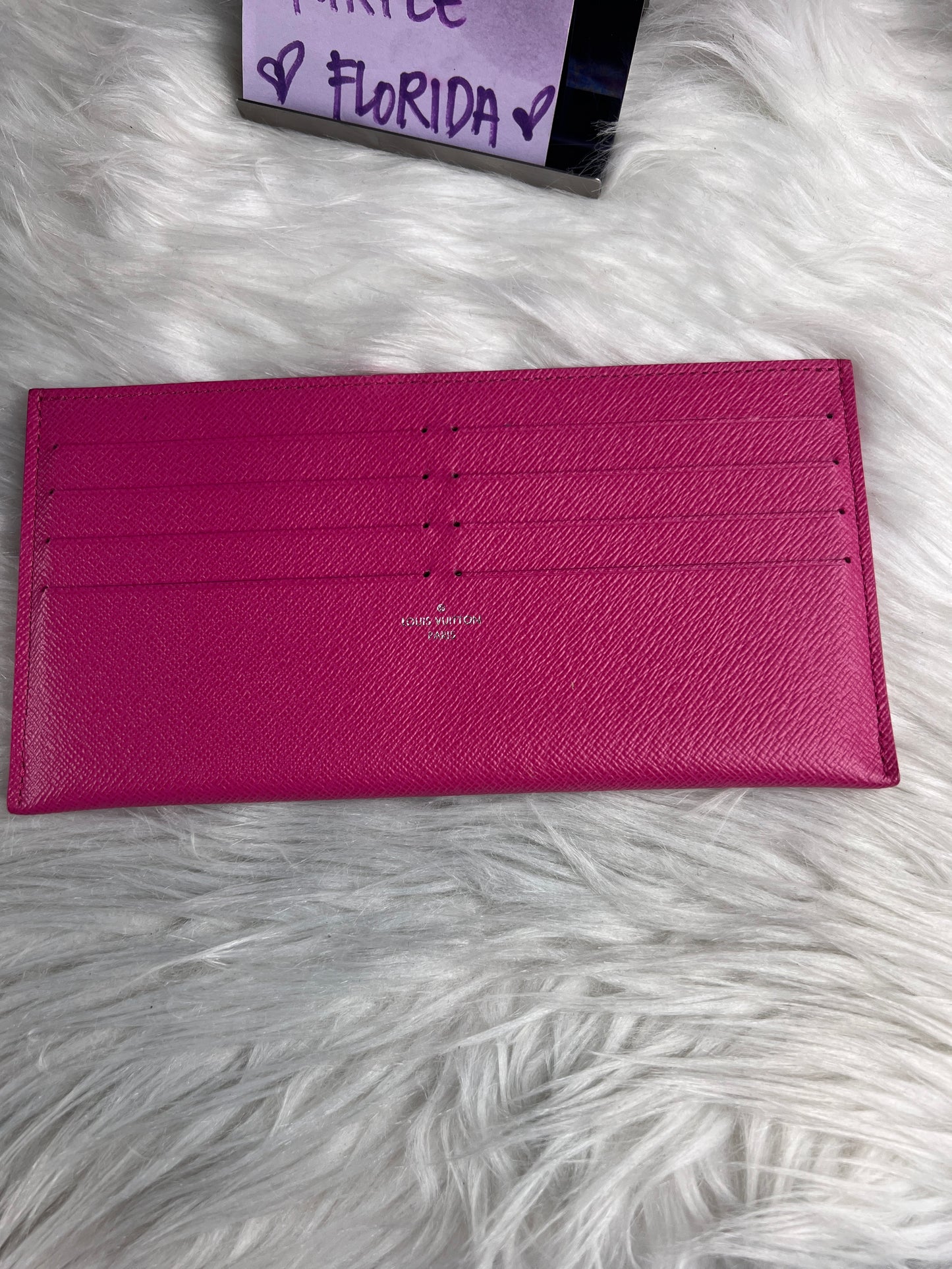 FELICIE POCHETTE EPI BLACK/PINK