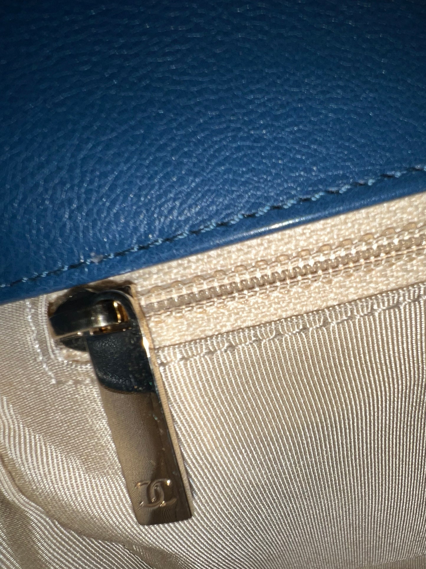 LABEL CLICK FLAP BLUE