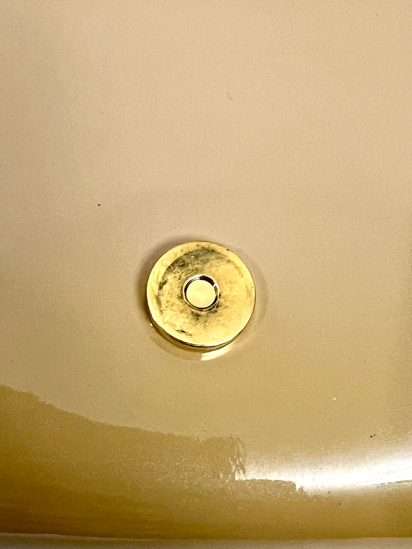 LOUISE CLUTCH VERNIS YELLOW