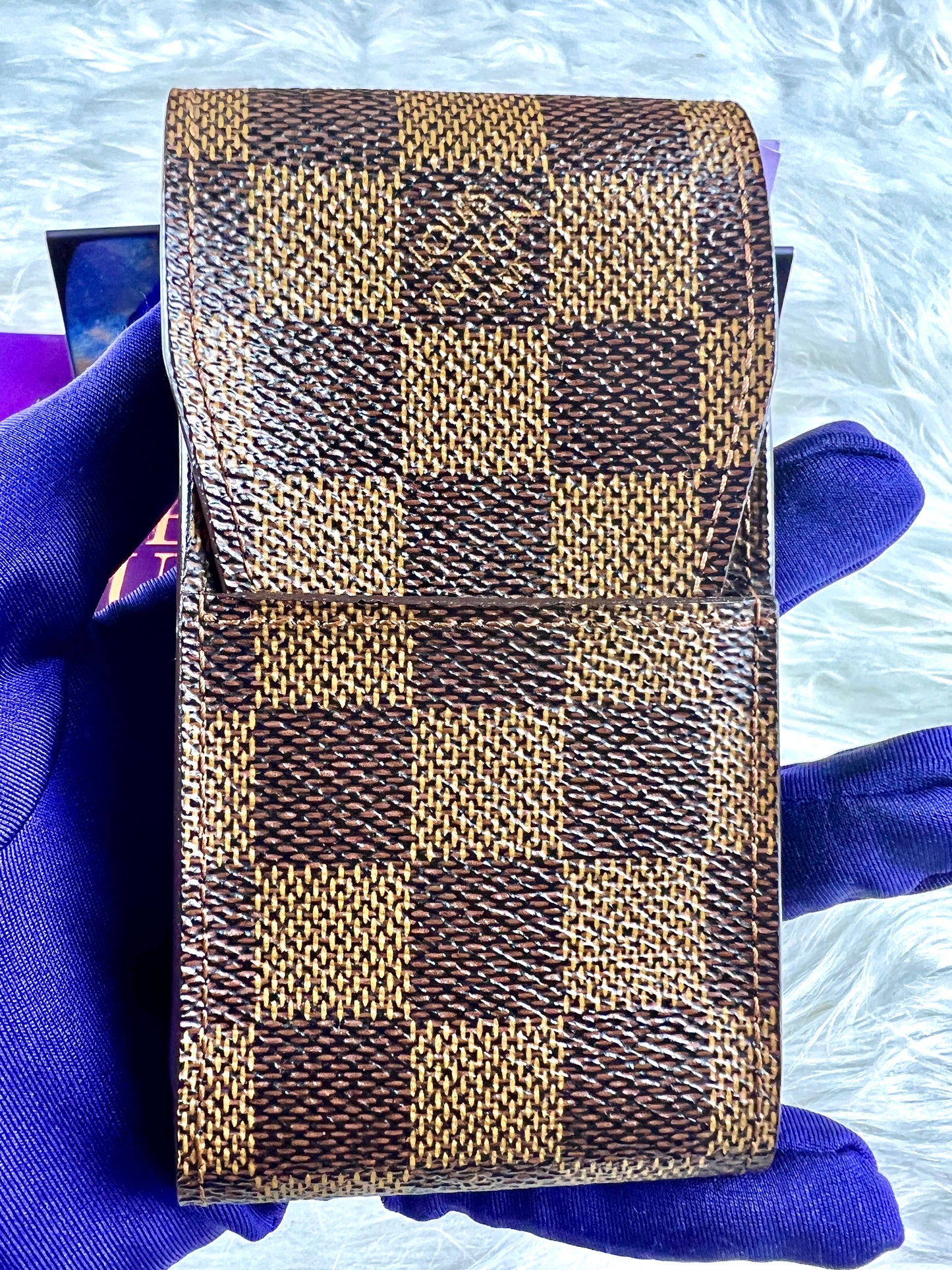 DAMIER CIGARETTE/CARD/LIPSTICK CASE