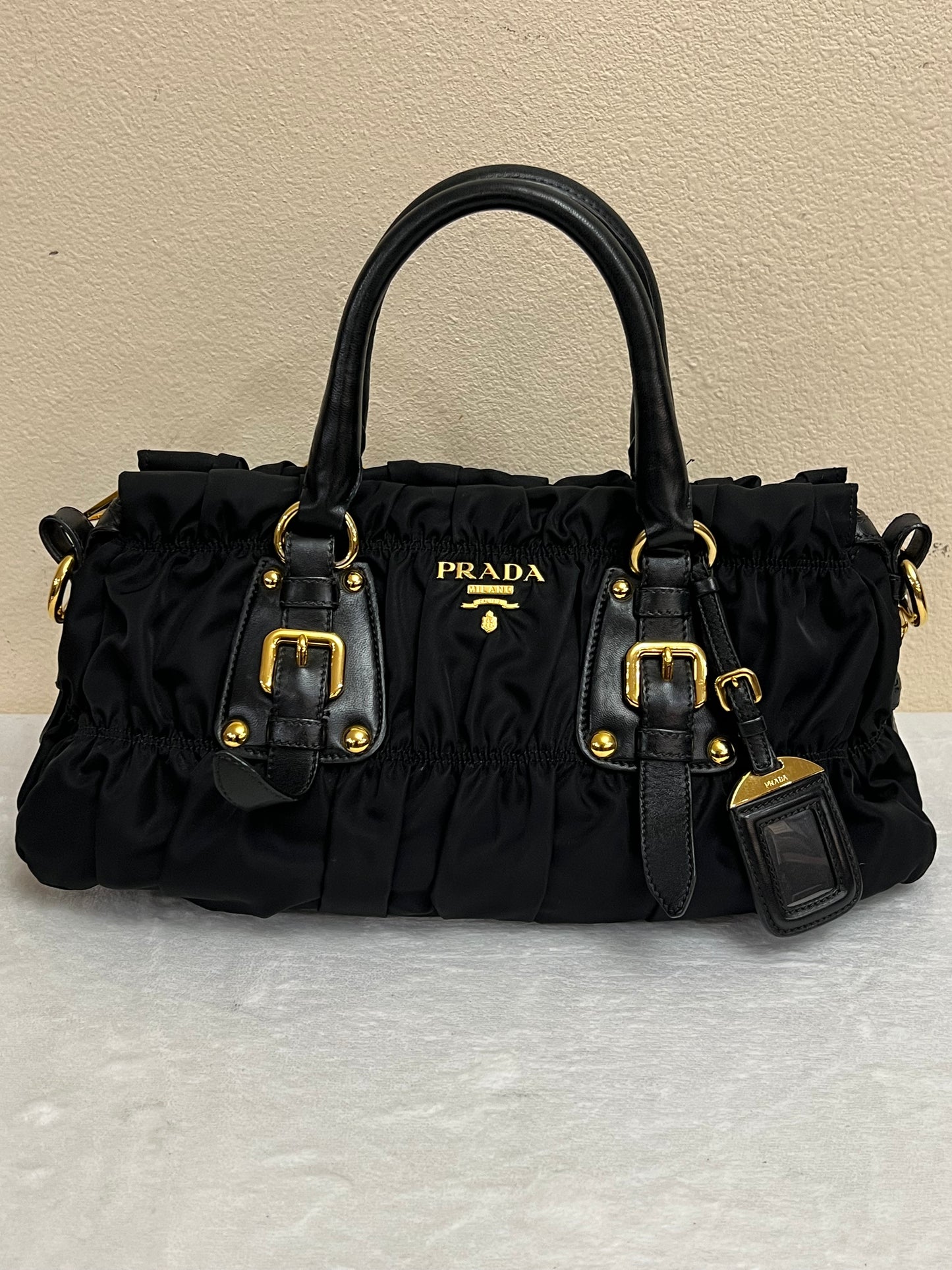 TESSUTO 2 WAY BAG BLACK