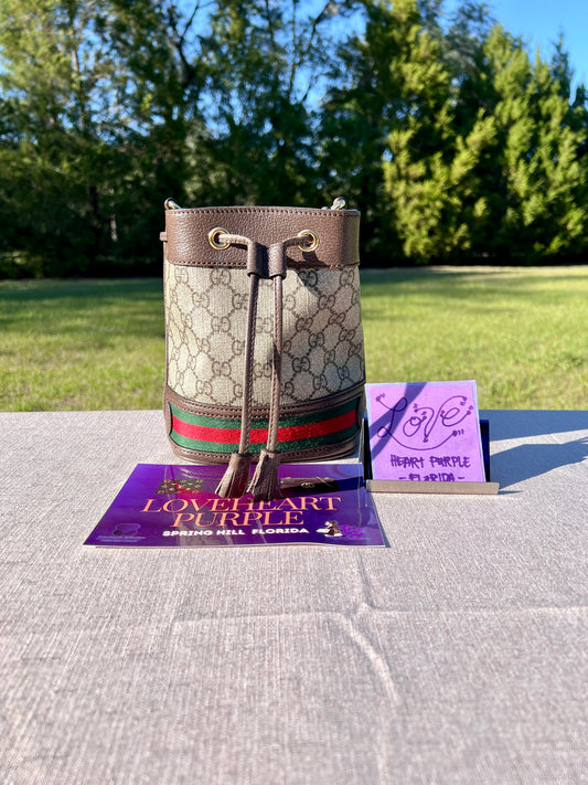 BUCKET BAG MINI OPHIDIA