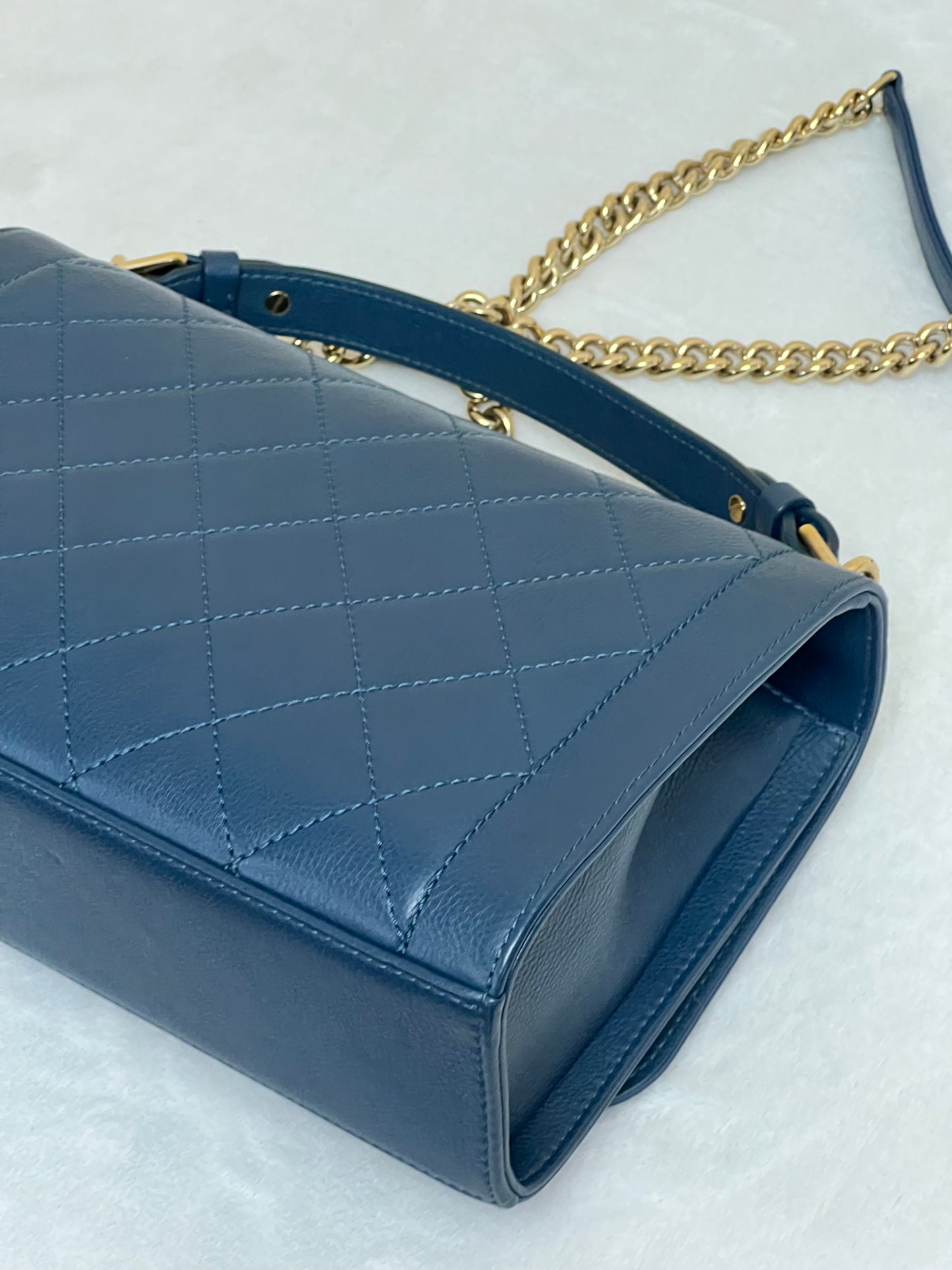 LABEL CLICK FLAP BLUE