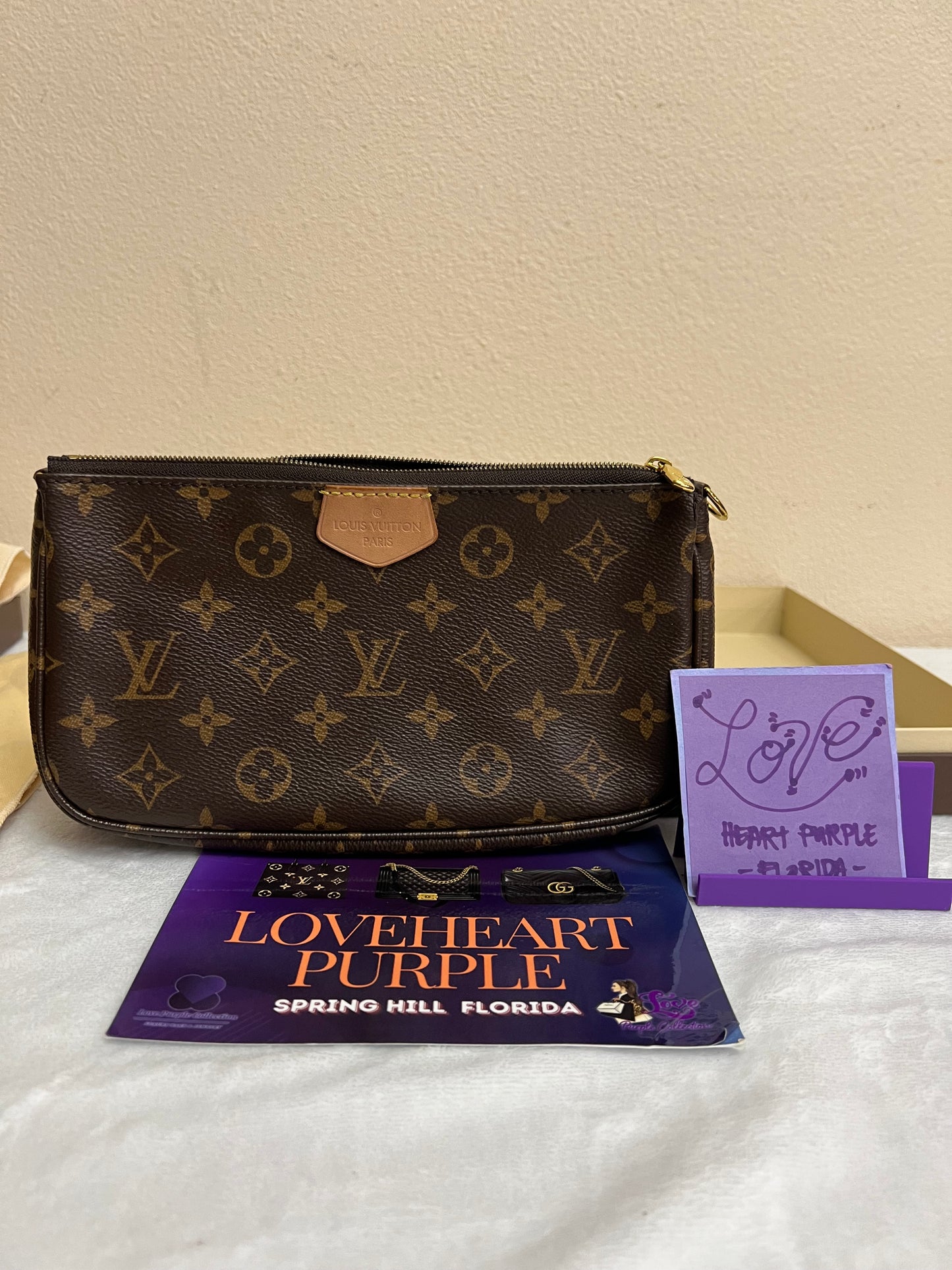 POCHETTE ACCESSORIES KAHAKI