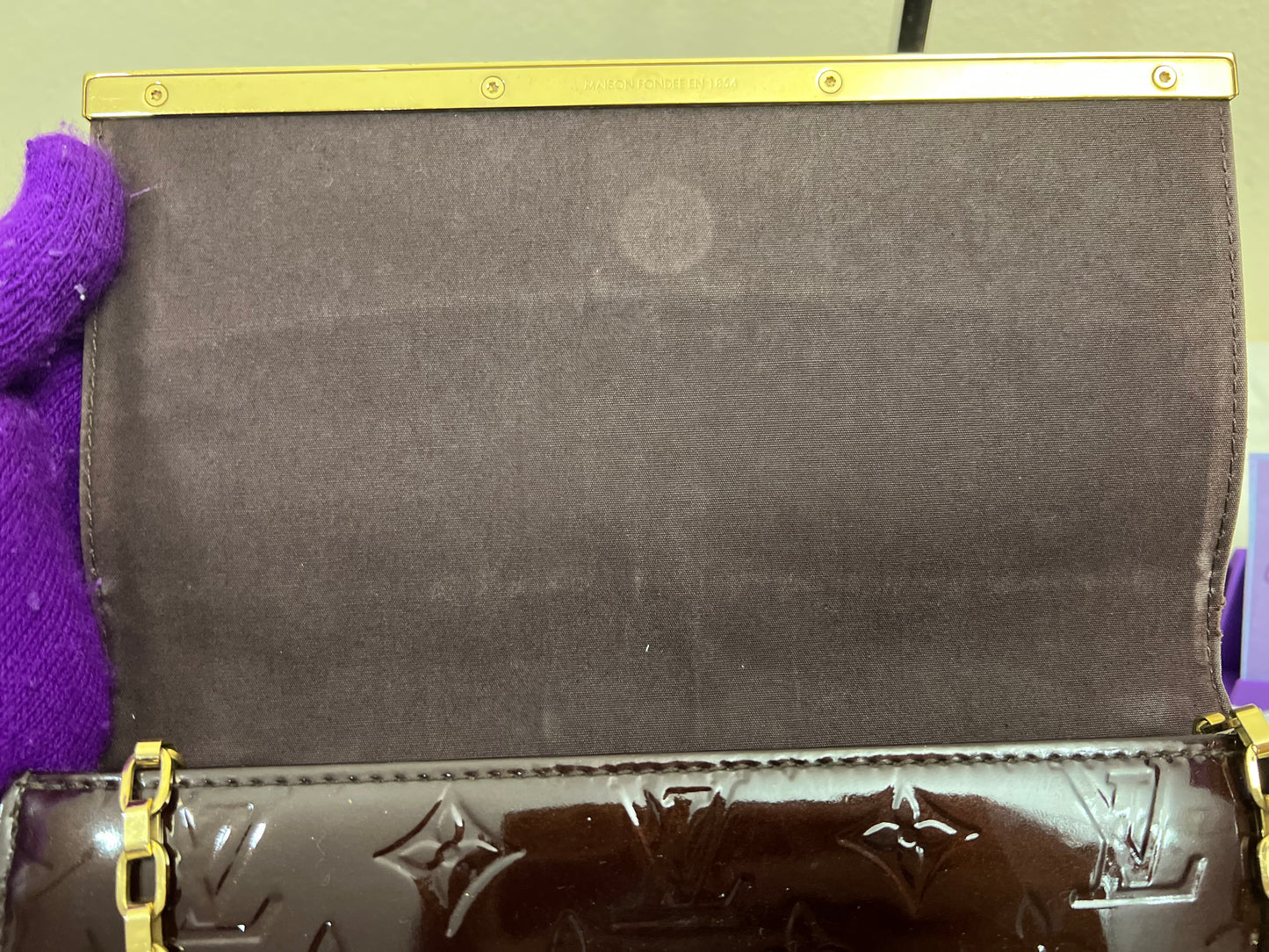 ANA CLUTCH PURPLE