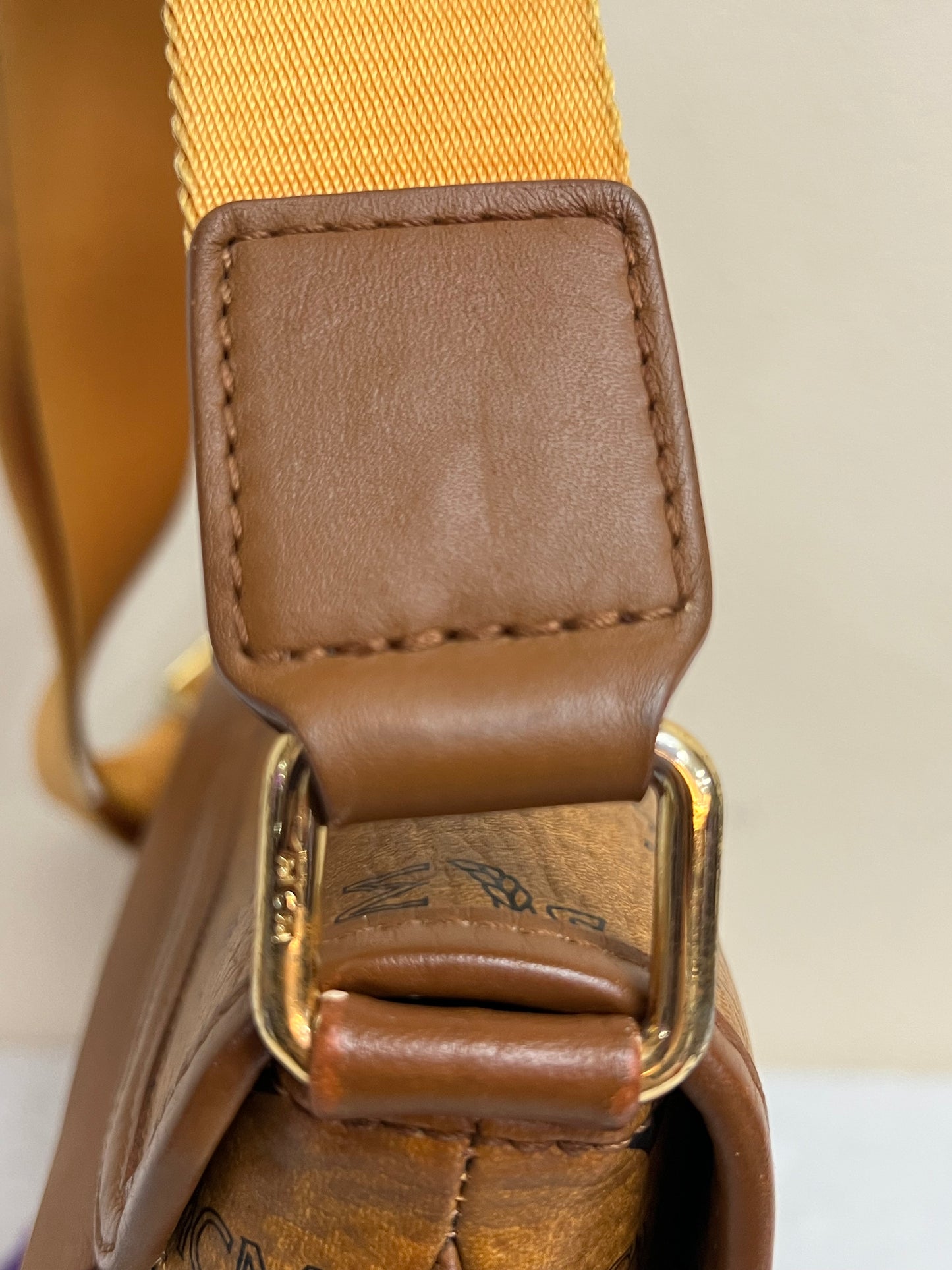 MCM COGNAC CROSSBODY