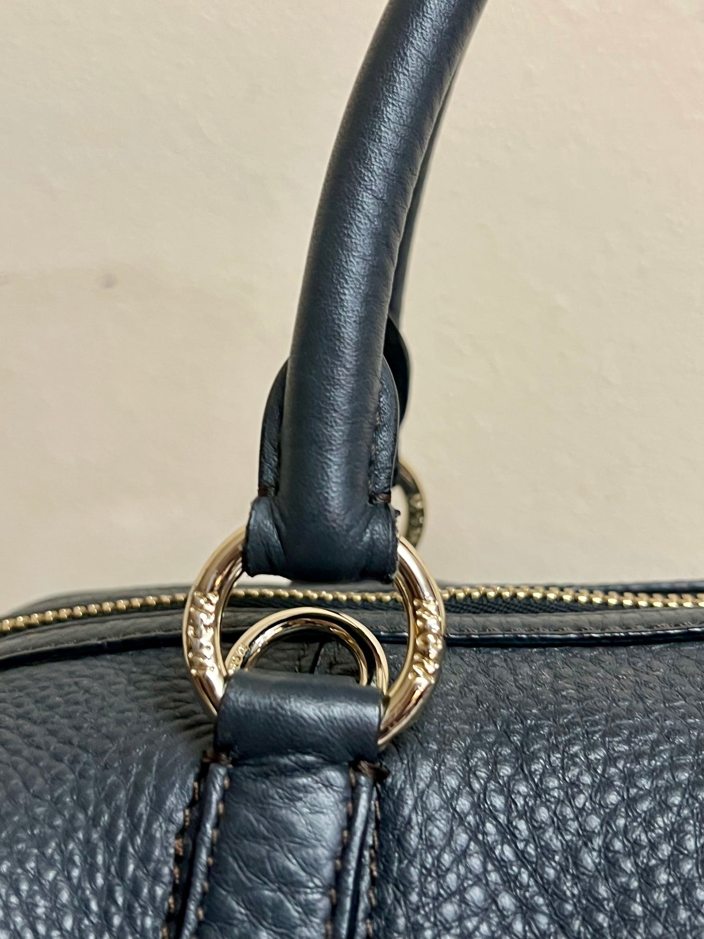 MCM BOSTON SOFT LEATHER