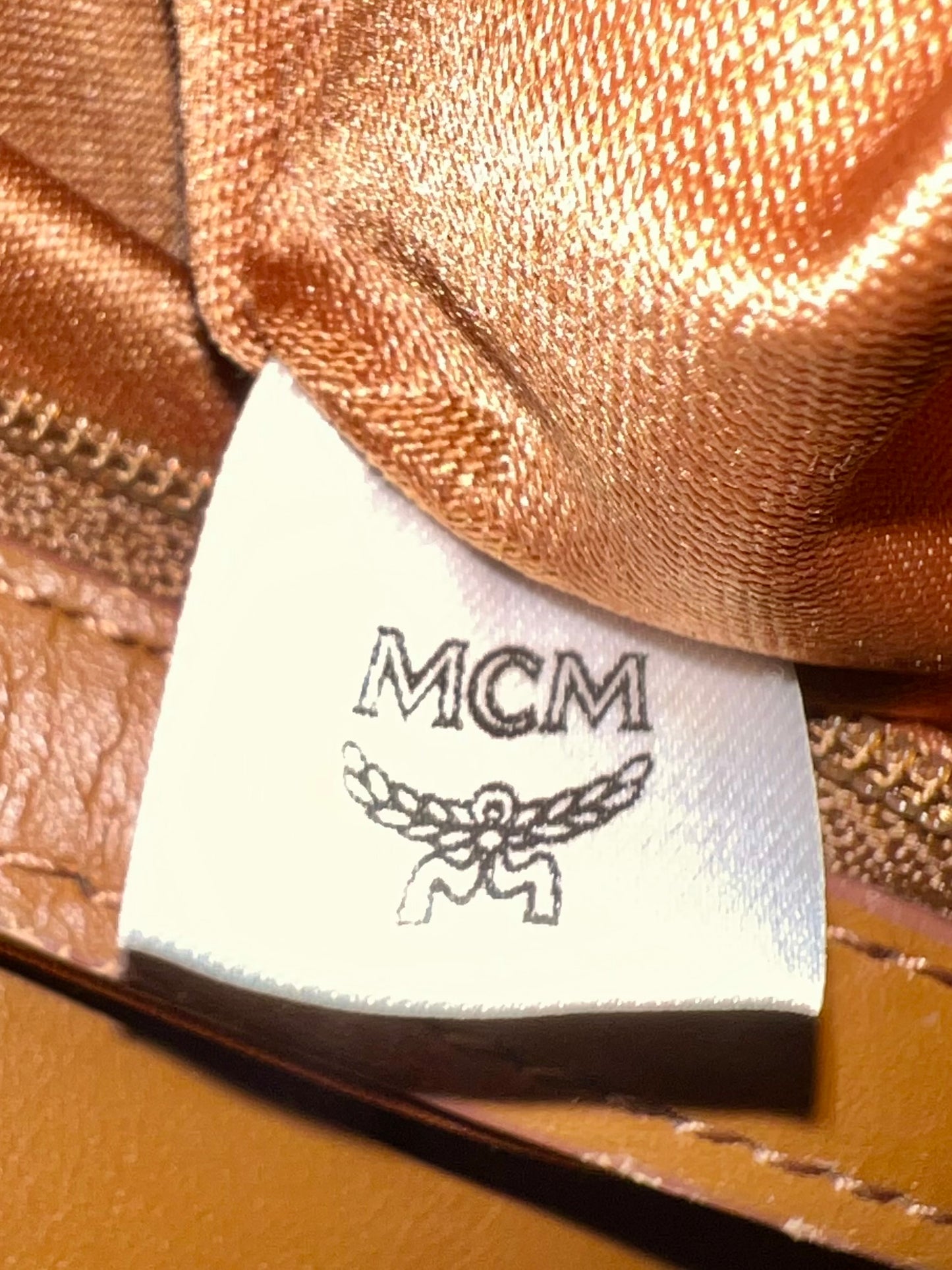 MCM COGNAC CROSSBODY