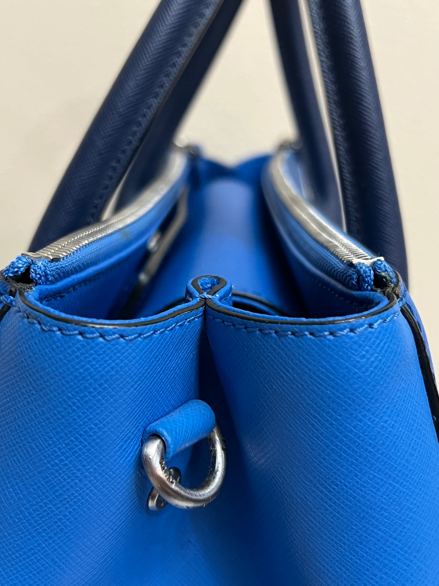 MCM SAFFIANO BLUE