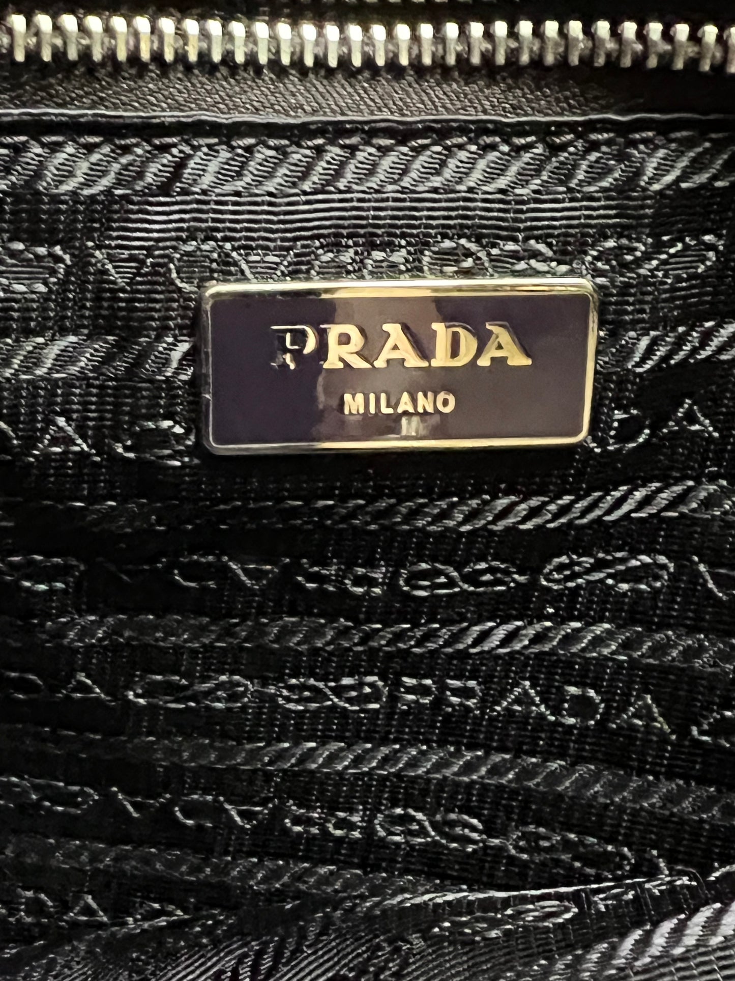 P_R_A_D_A TOTE PURPLE