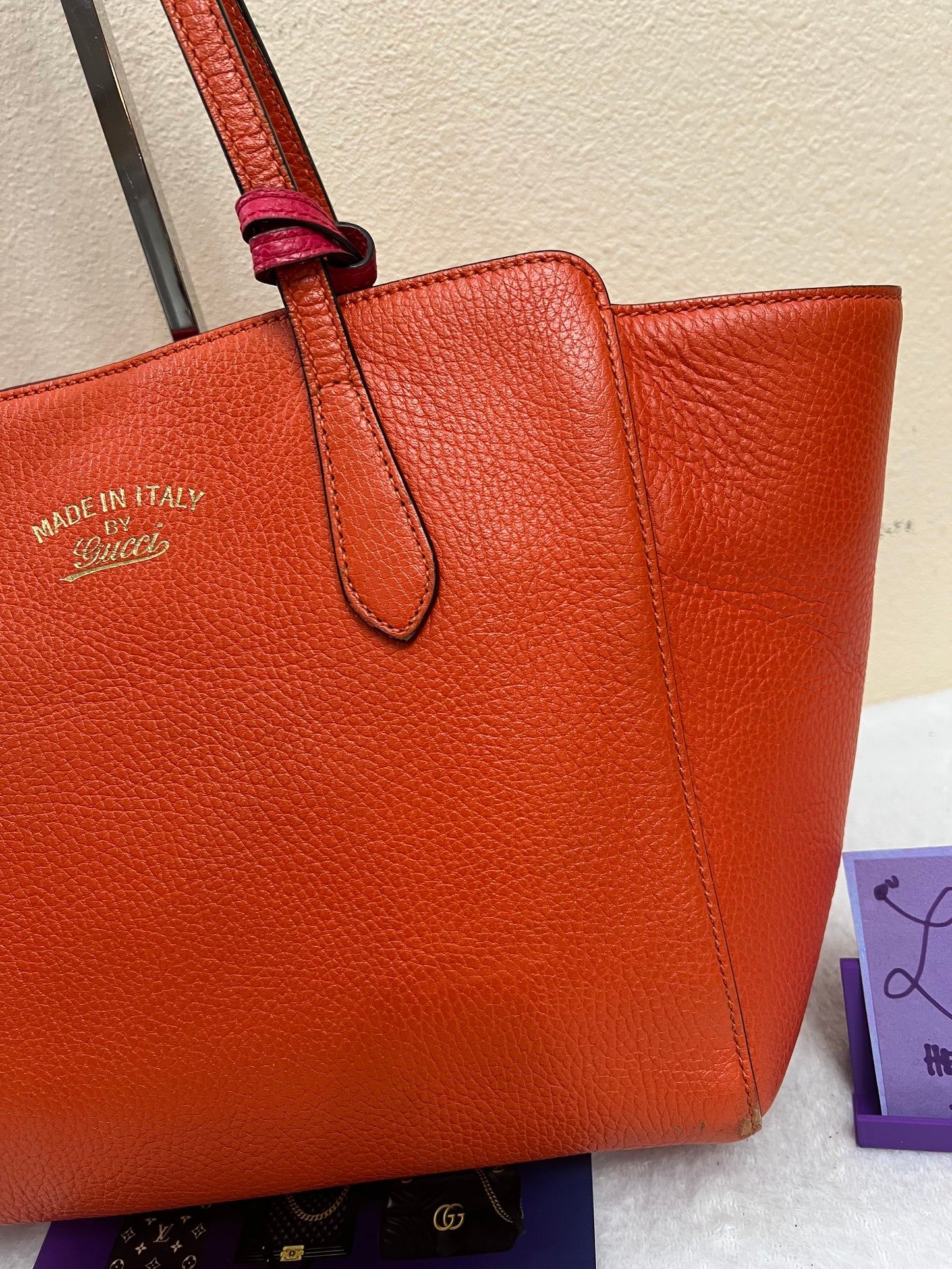 SWING TOTE BAG ORANGE