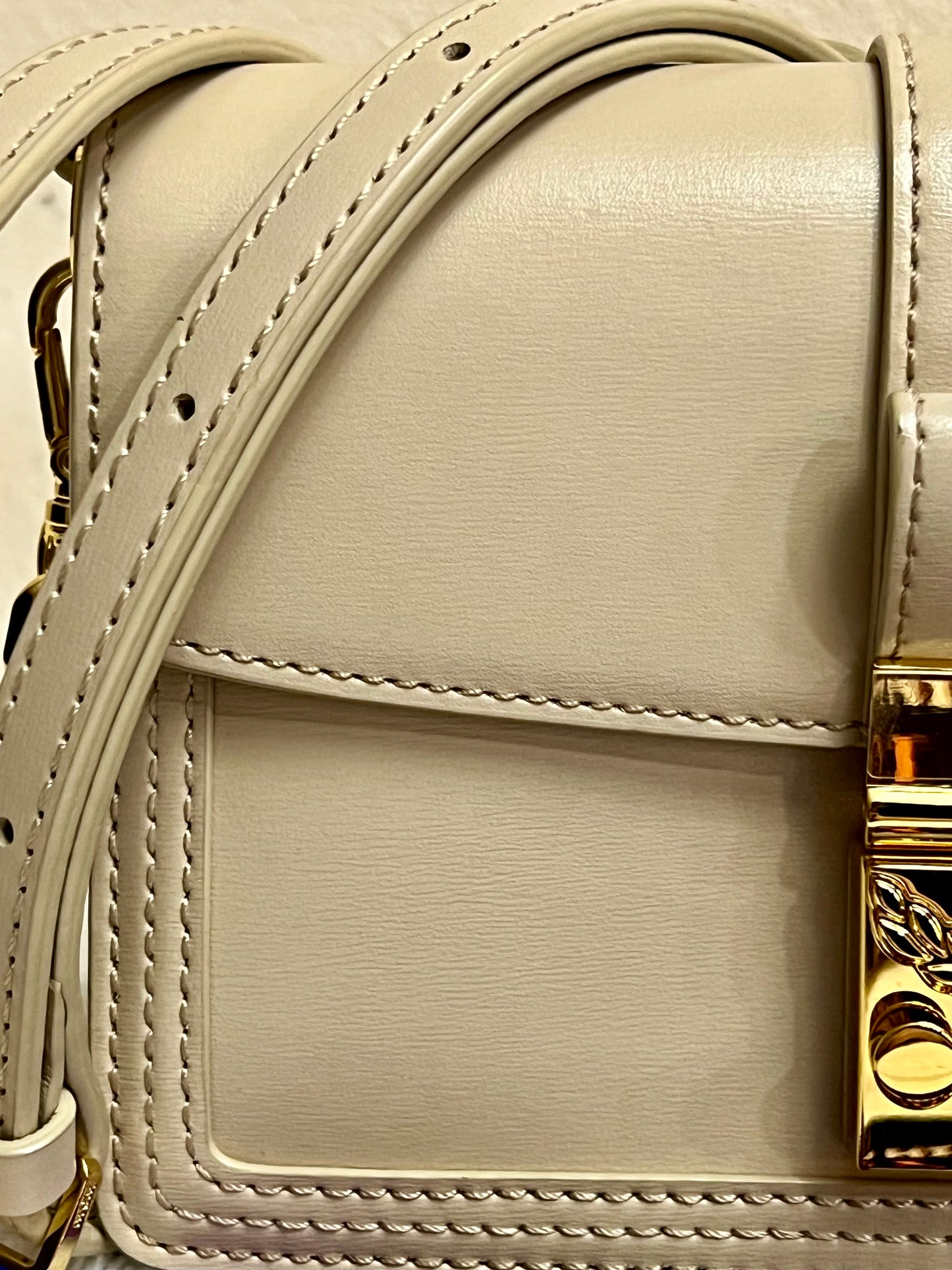 MCM Tracy Laurel Leather Chain Crossbody.