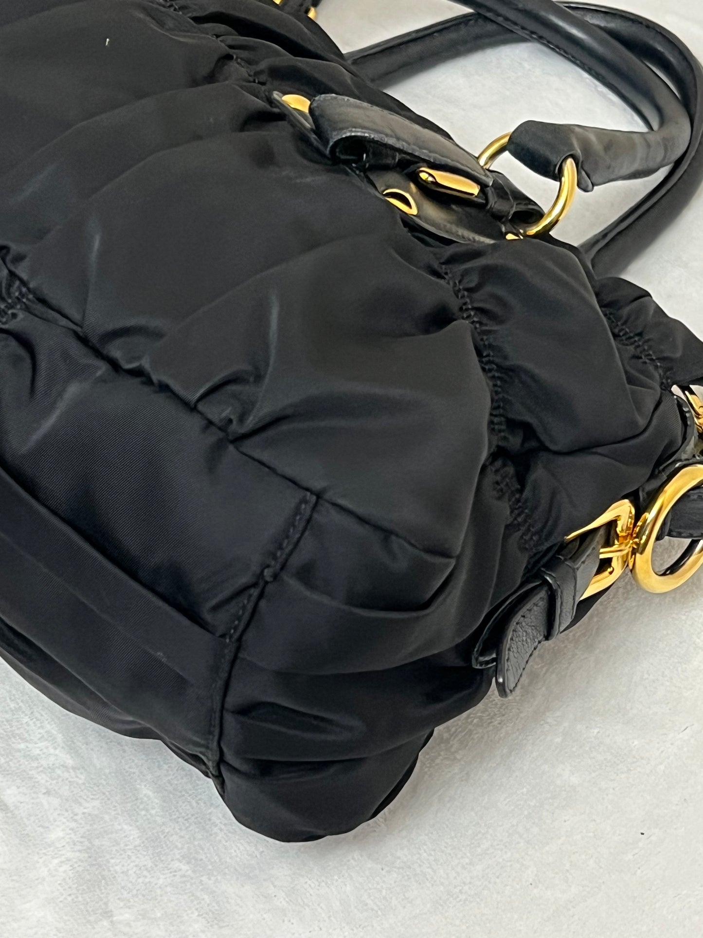 TESSUTO 2 WAY BAG BLACK