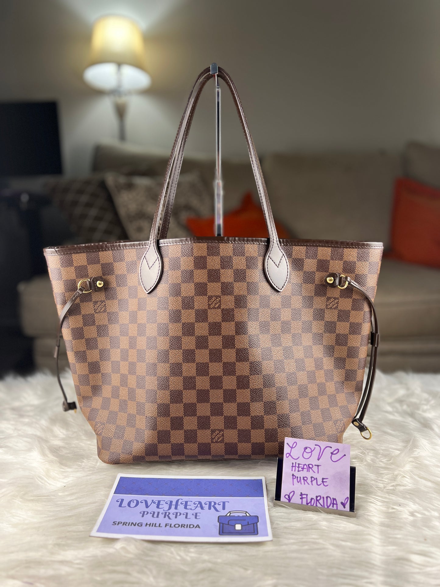 NEVERFULL MM DAMIER EBENE