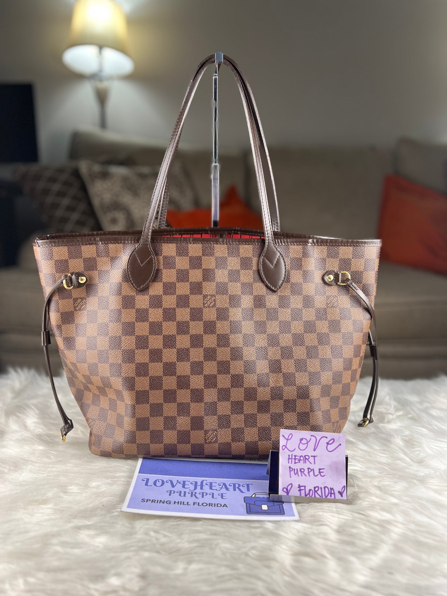 NEVERFULL MM DAMIER EBENE