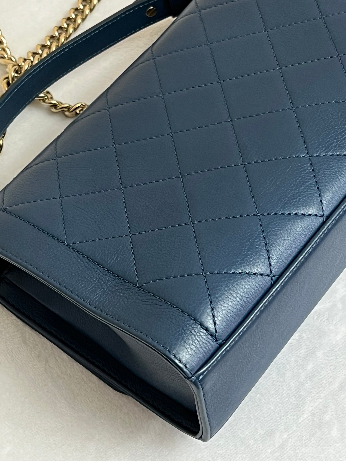 LABEL CLICK FLAP BLUE