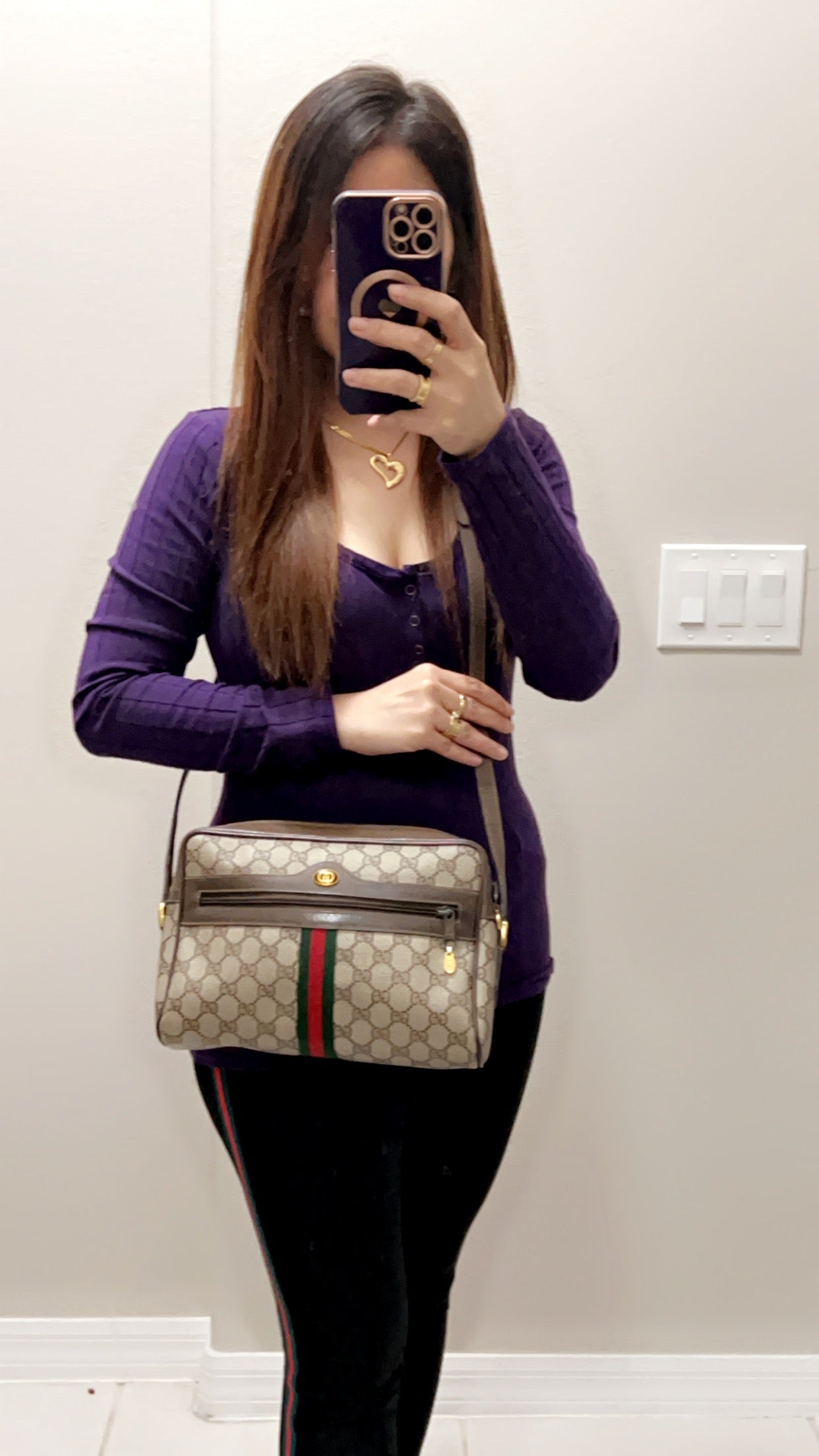 SHERRYLINE BROWN CROSSBODY BAG