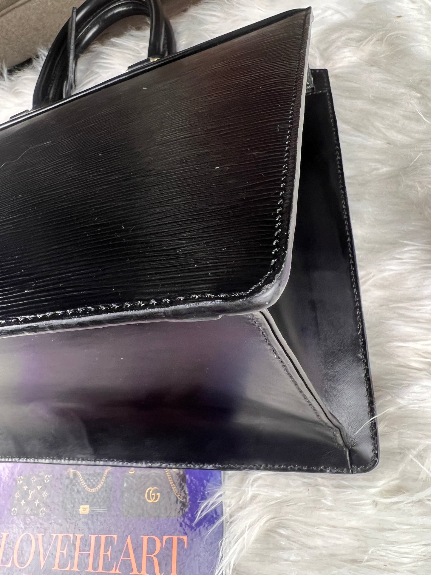 RIVIERA HANDBAG EPI BLACK