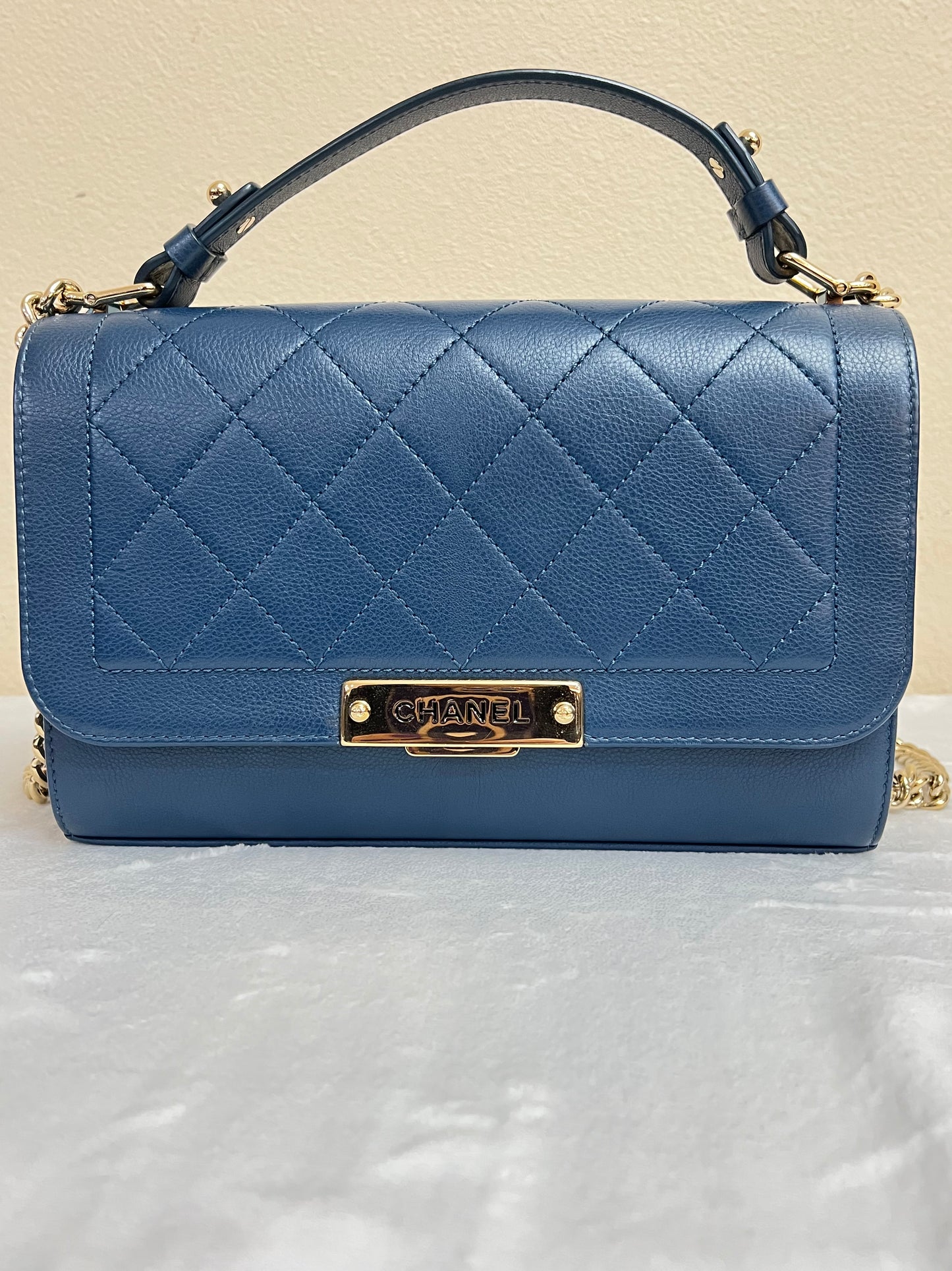 LABEL CLICK FLAP BLUE