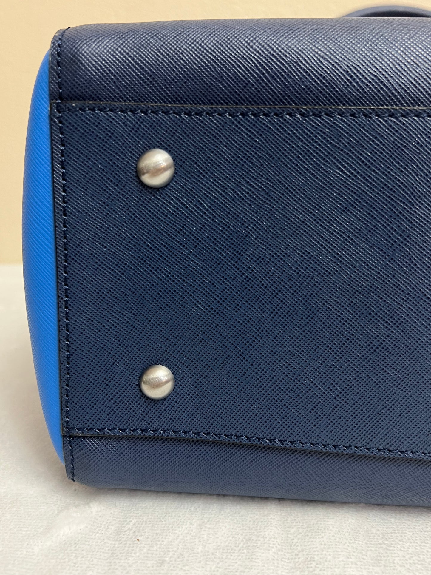 MCM SAFFIANO BLUE