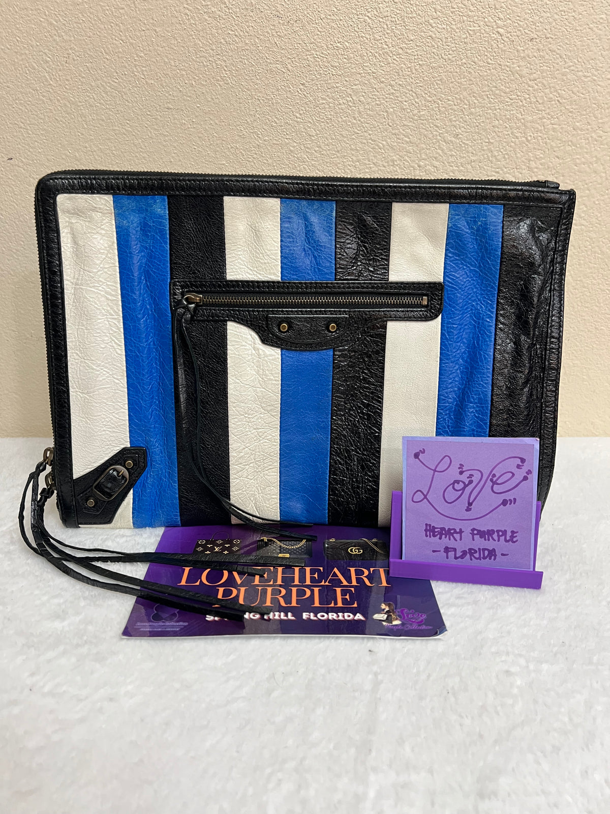 BALENCIAGABAZZAR CLUTCH