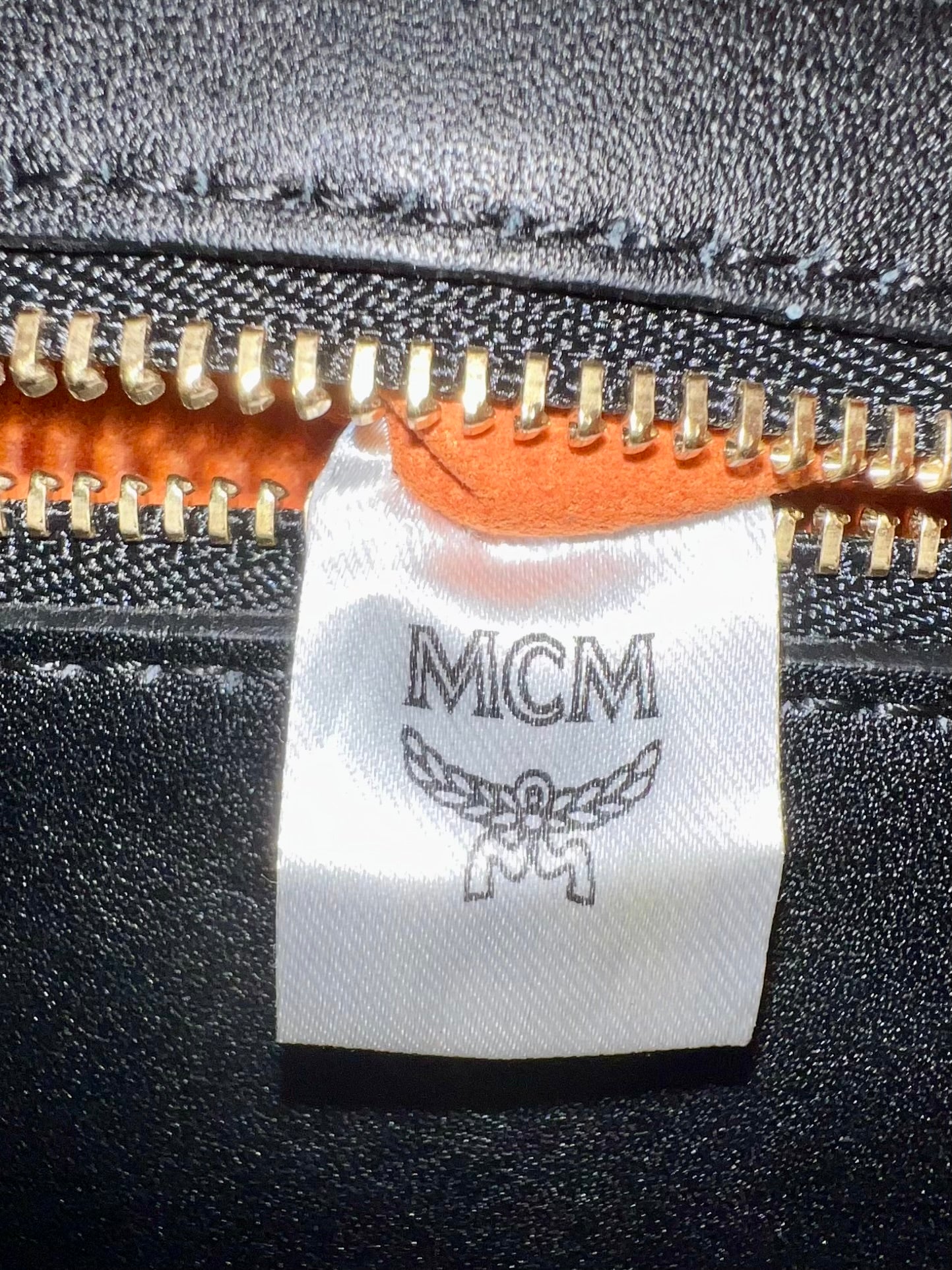 MCM PATRICIA STUDDED BLACK