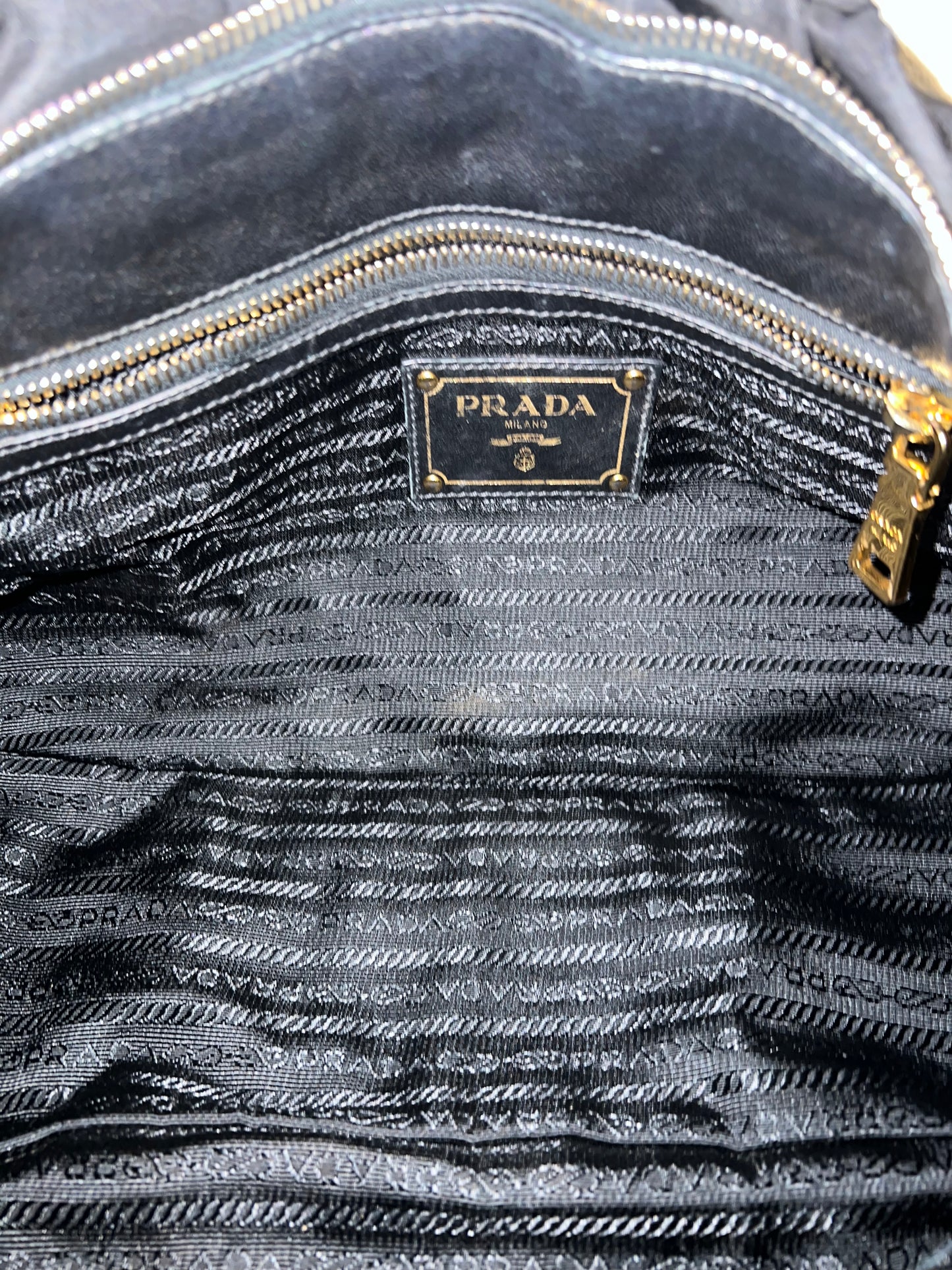 TESSUTO 2 WAY BAG BLACK