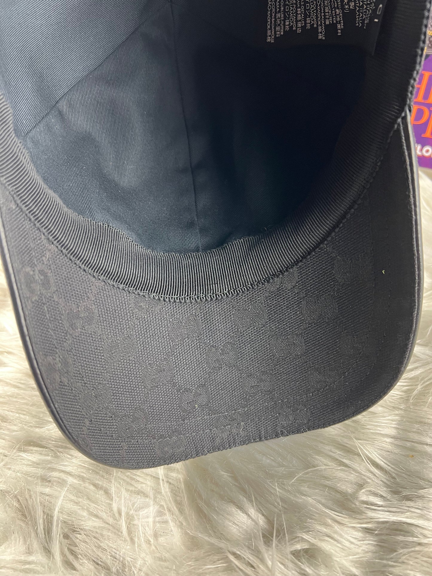 BASEBALL CAP BLACK XL