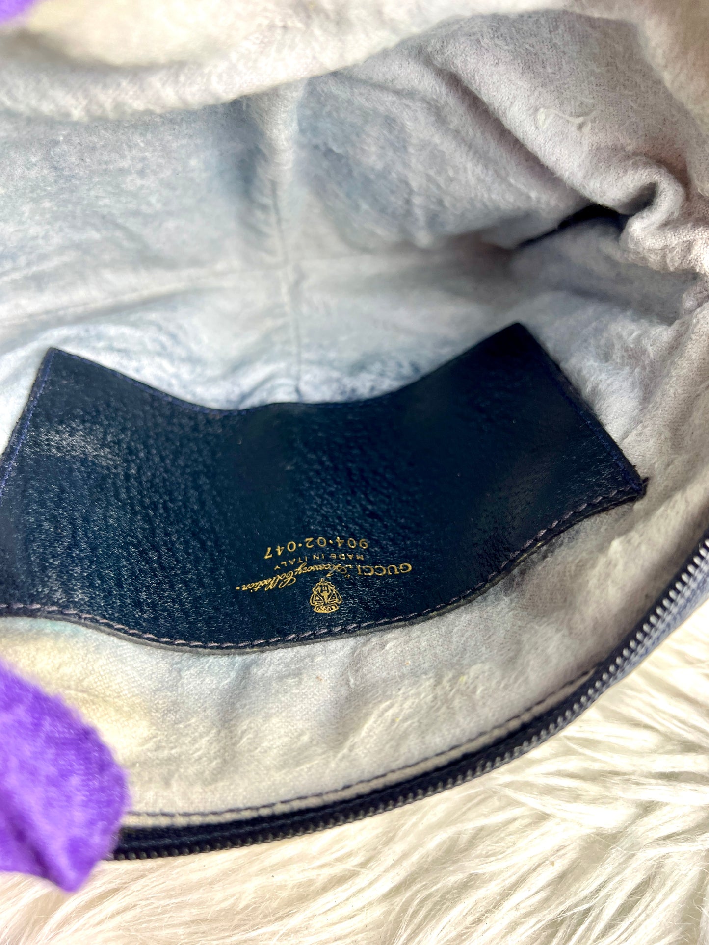 SUPREME NAVY SHERRYLINE VINTAGE CROSSBODY BAG